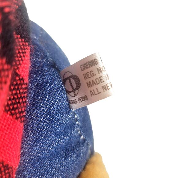 1986 Teddy Bear Plush Belt Shoulder Bag Fanny Pack Collectible Musical Wind-Up - Picture 9 of 15